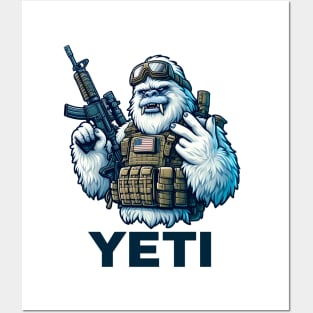 Tactical Yeti Posters and Art